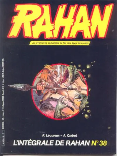 Couverture de l'album L'Intégrale de Rahan N° 38