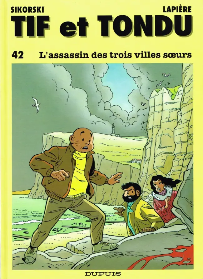 Couverture de l'album Tif et Tondu Tome 42 L'assassin des trois villes sœurs