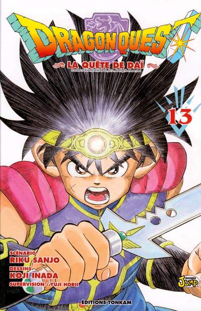 Couverture de l'album Dragon Quest - La quête de Daï Tome 13 Où est l'épée ultime ?!!