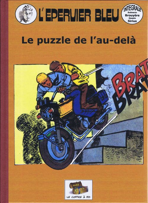 Couverture de l'album L'Épervier bleu Tome 9 Le puzzle de l'au-delà