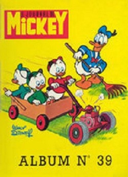 Couverture de l'album Le Journal de Mickey Album N° 39