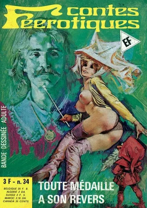 Couverture de l'album Contes féérotiques Tome 34 Toute médaille a son revers
