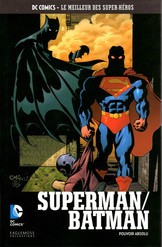 Couverture de l'album DC Comics - Le Meilleur des Super-Héros Volume 96 Pouvoir Absolu