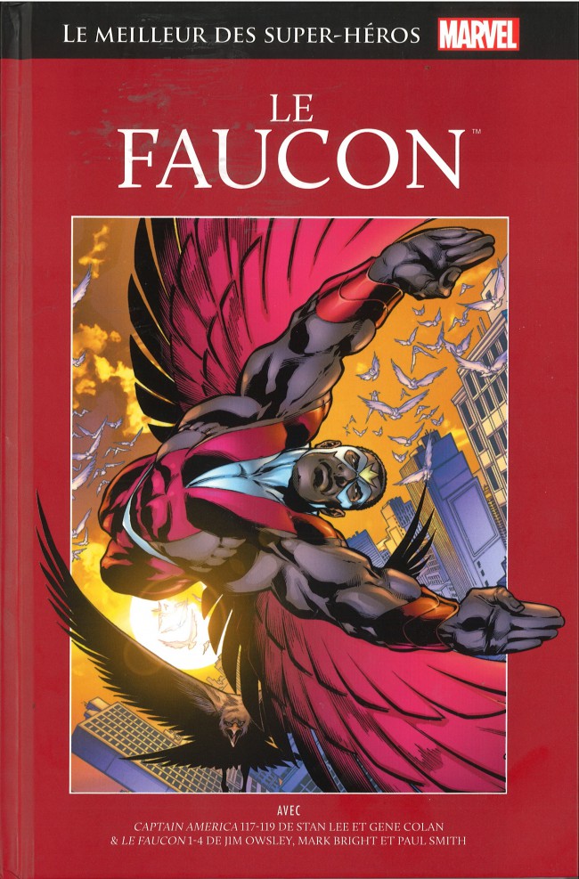 Couverture de l'album Le meilleur des Super-Héros Marvel Tome 17 Le Faucon