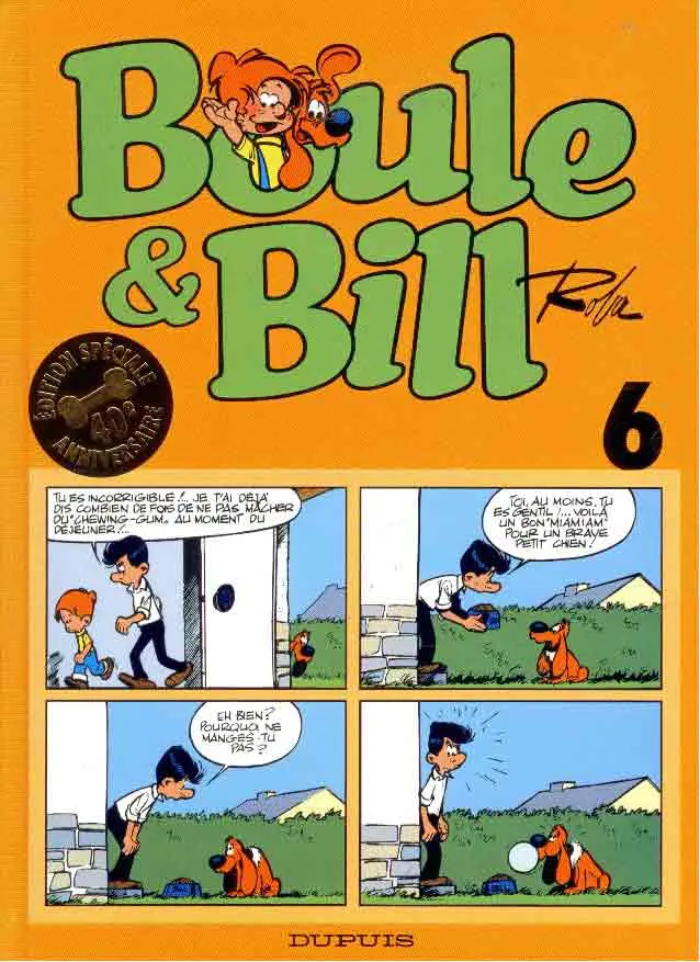 Couverture de l'album Boule & Bill Tome 6