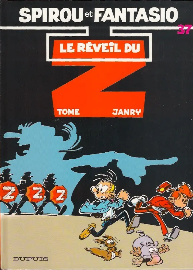 Couverture de l'album Spirou et Fantasio Tome 37 Le réveil du Z