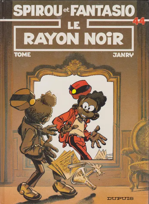 Couverture de l'album Spirou et Fantasio Tome 44 Le rayon noir