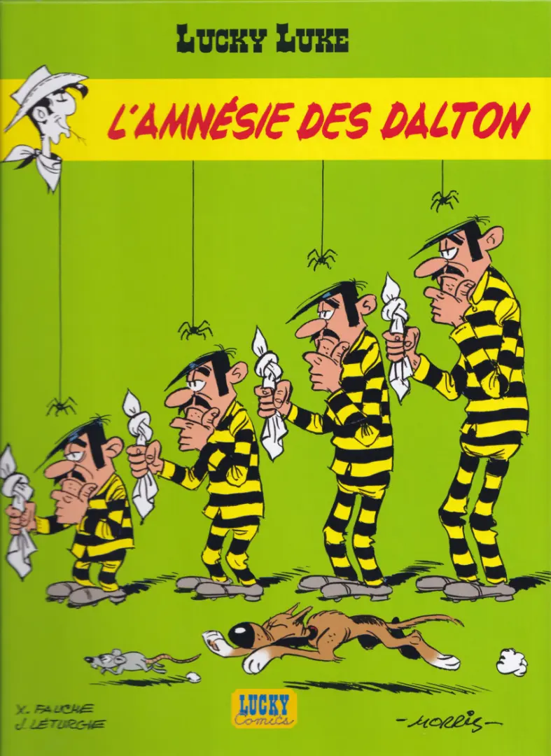 Couverture de l'album Lucky Luke Tome 60 L'amnésie des Dalton