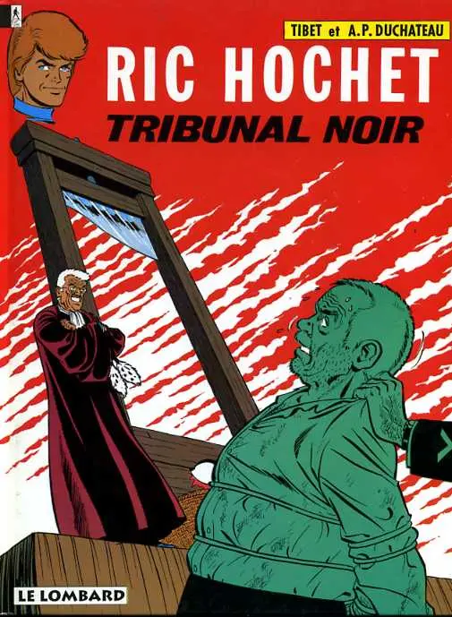 Couverture de l'album Ric Hochet Tome 32 Tribunal noir