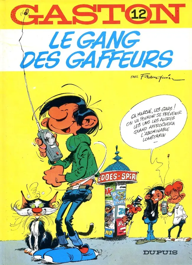 Couverture de l'album Gaston Tome 12 Le gang des gaffeurs