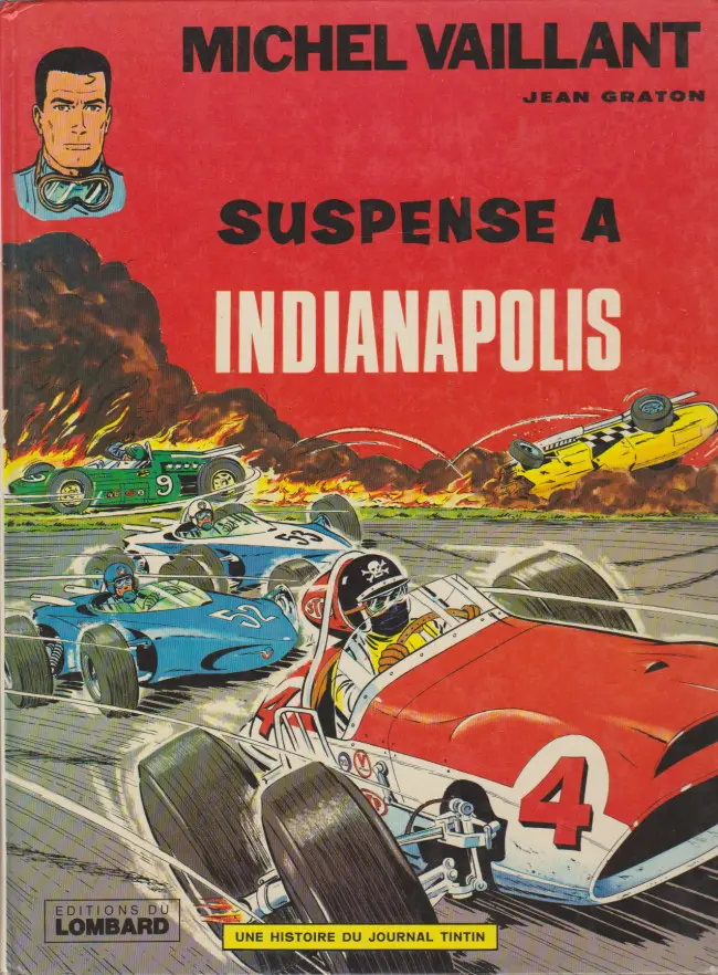 Couverture de l'album Michel Vaillant Tome 11 Suspense à Indianapolis