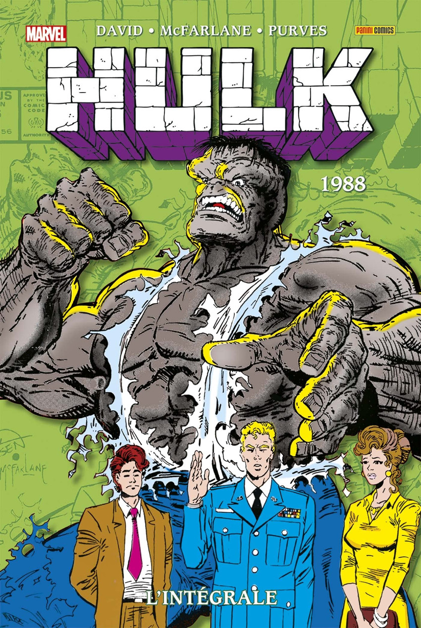 Couverture de l'album Hulk - L'Intégrale Volume 3 1988
