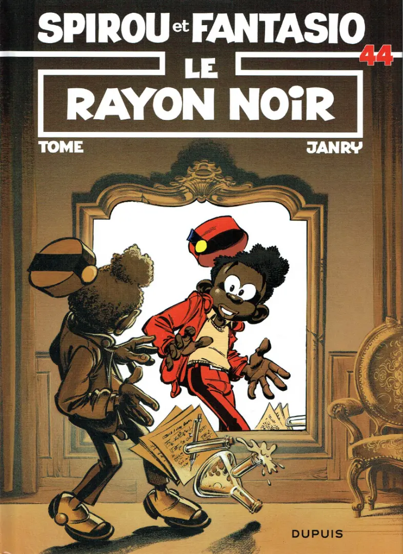 Couverture de l'album Spirou et Fantasio Tome 44 Le rayon noir