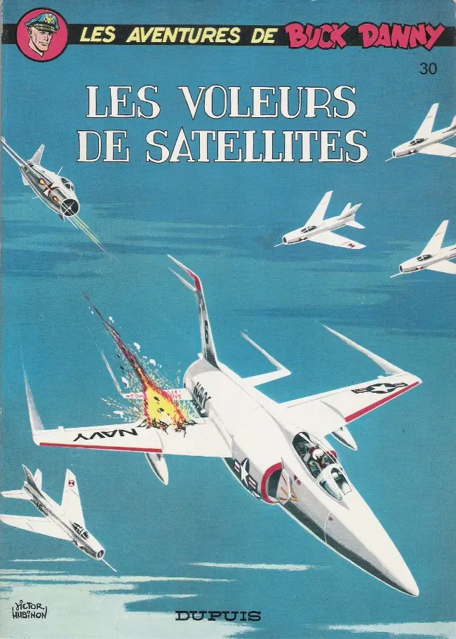 Couverture de l'album Buck Danny Tome 30 Les Voleurs de satellites
