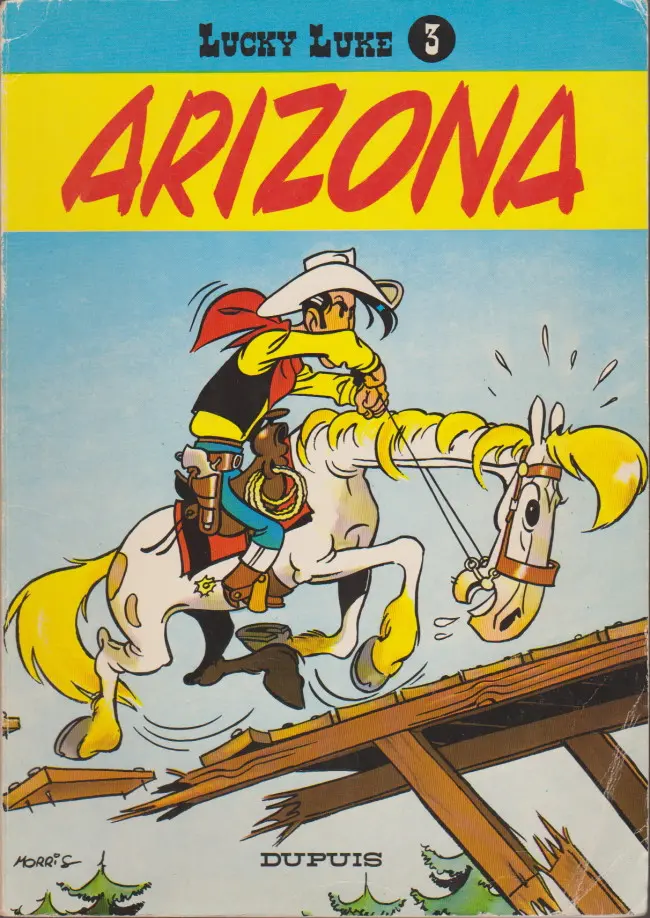Couverture de l'album Lucky Luke Tome 3 Arizona