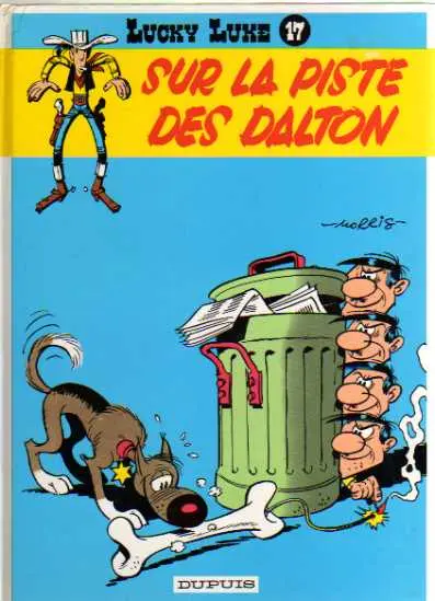Couverture de l'album Lucky Luke Tome 17 Sur la piste des Dalton