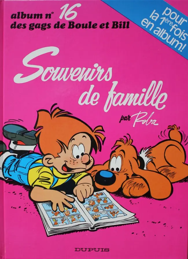 Couverture de l'album Boule & Bill Tome 16 Souvenirs de famille