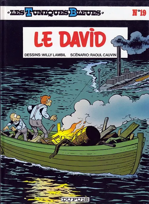 Couverture de l'album Les Tuniques Bleues Tome 19 Le David