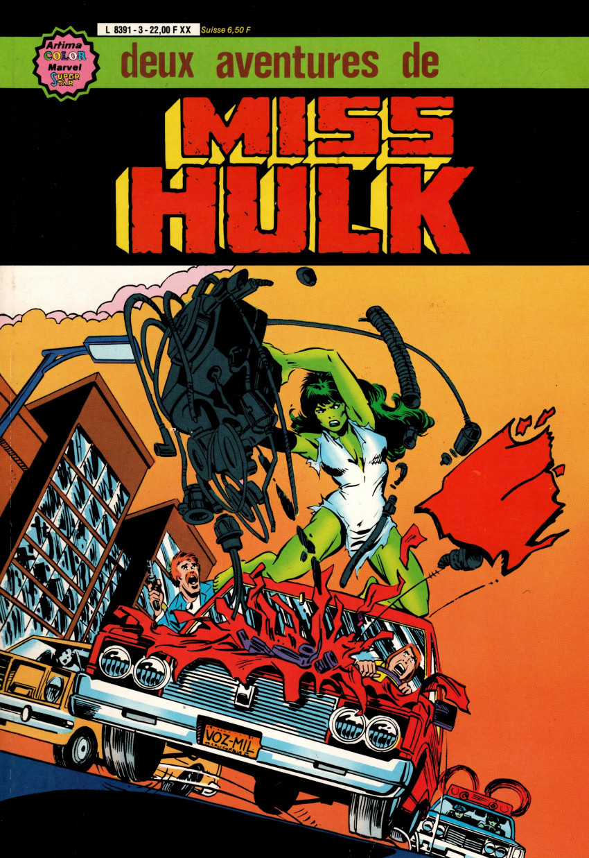 Couverture de l'album Miss Hulk Album N° 3
