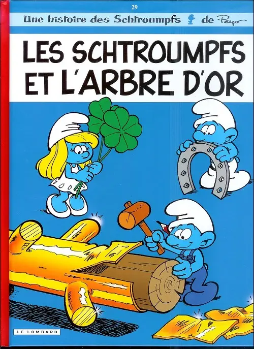 Couverture de l'album Les Schtroumpfs Tome 29 Les schtroumpfs et l'arbre d'or