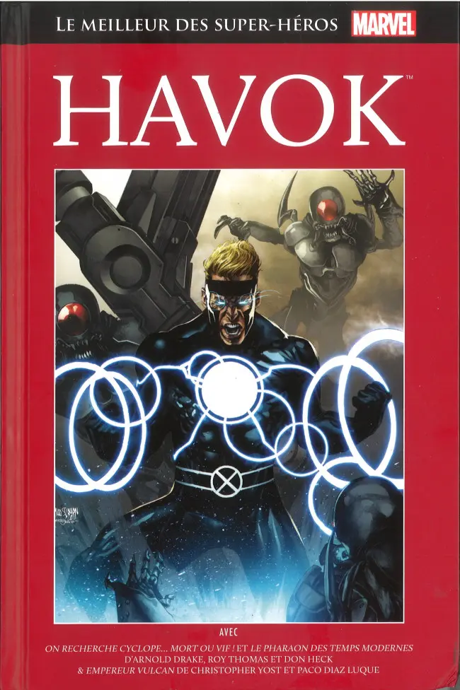Couverture de l'album Le meilleur des Super-Héros Marvel Tome 104 Havok
