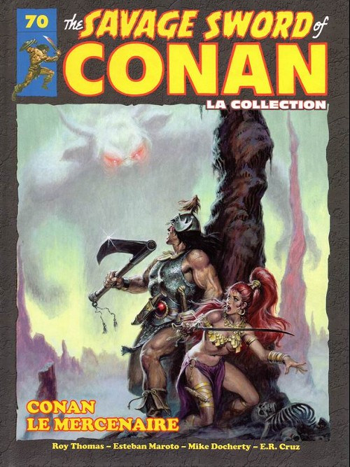 Couverture de l'album The Savage Sword of Conan - La Collection Tome 70 Conan le mercenaire