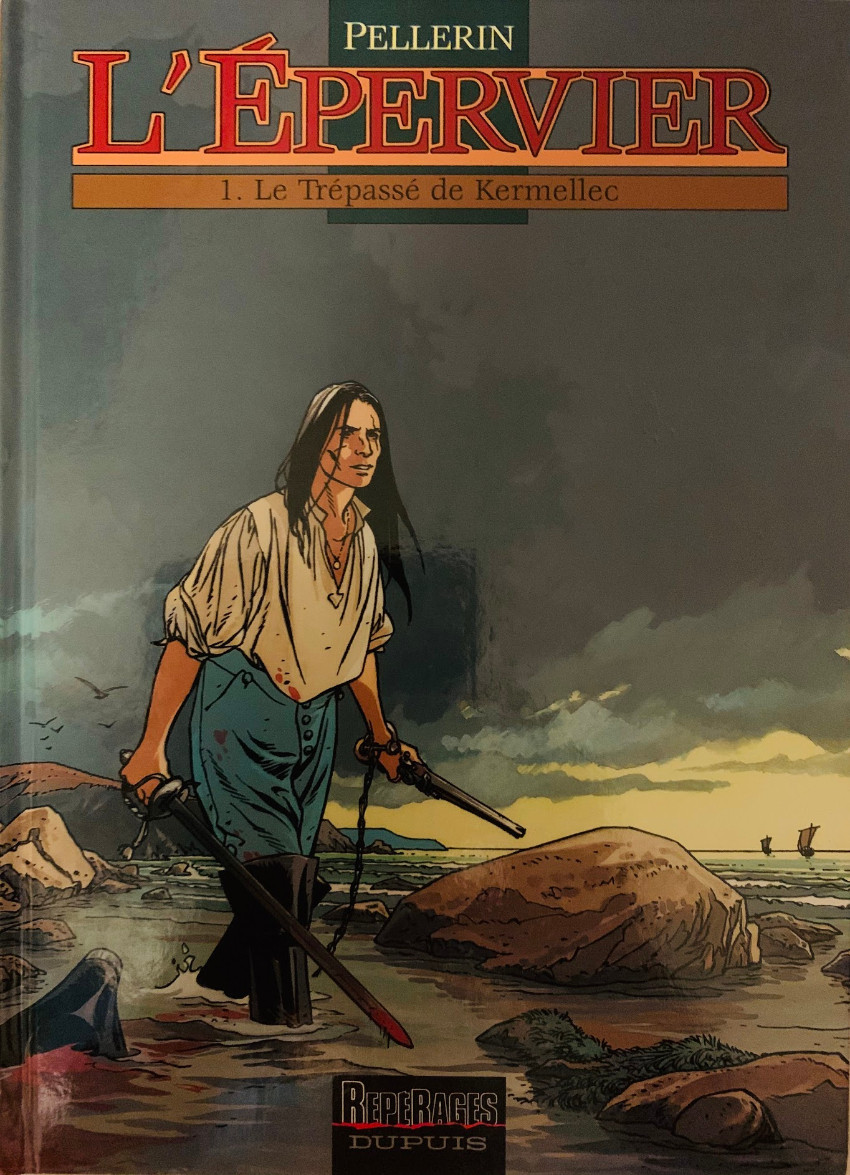 Couverture de l'album L'Épervier Tome 1 Le Trépassé de Kermellec