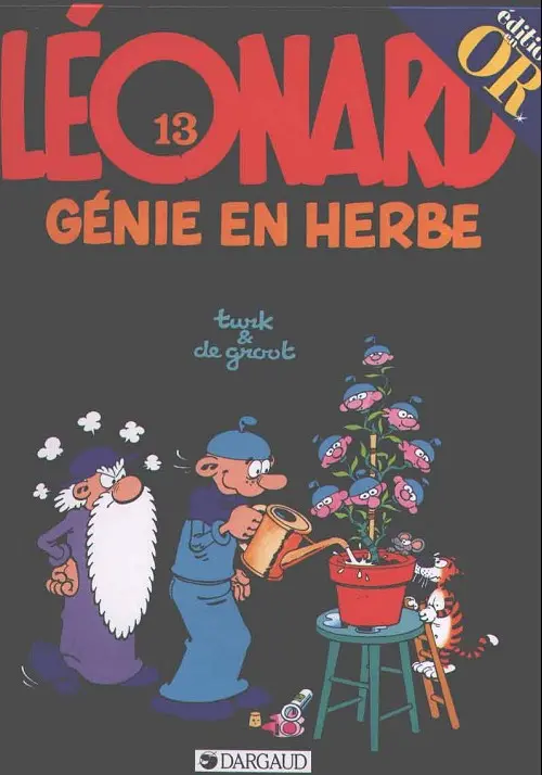 Couverture de l'album Léonard Tome 13 Génie en herbe