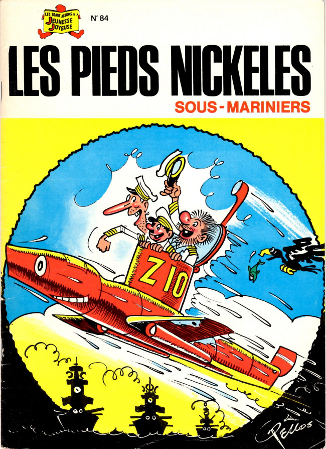 Couverture de l'album Les Pieds Nickelés Tome 84 Les Pieds Nickelés sous-mariniers