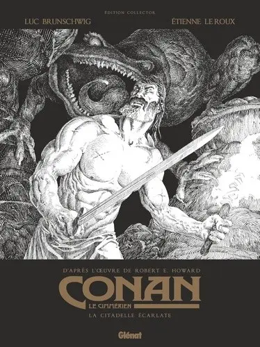 Couverture de l'album Conan le Cimmérien Tome 5 La citadelle écarlate