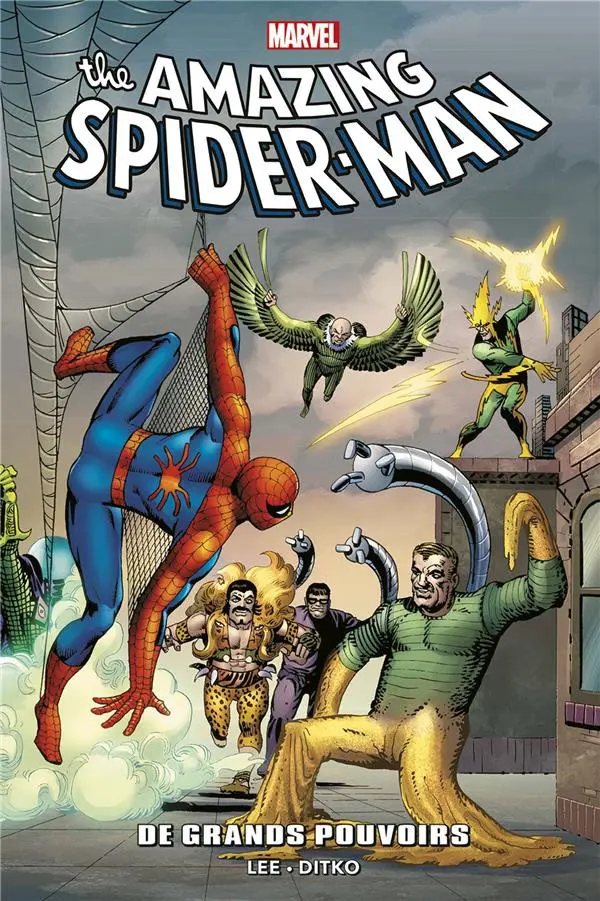 Couverture de l'album The Amazing Spider-Man De grands pouvoirs
