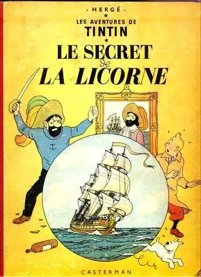 Couverture de l'album Tintin Tome 11 Le Secret de la Licorne