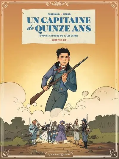 Couverture de l'album Un capitaine de quinze ans Chapitre 2/2