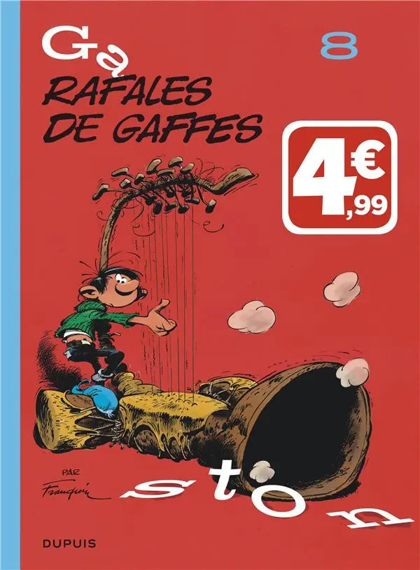 Couverture de l'album Gaston Tome 8 Rafales de gaffes