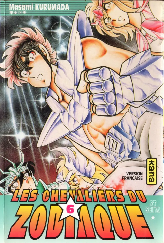 Couverture de l'album Saint Seiya - Les Chevaliers du Zodiaque 6 Tous autour d'Athéna pour combattre !