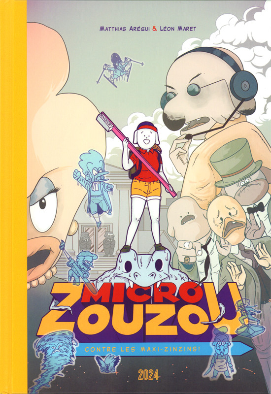 Couverture de l'album Micro Zouzou contre les Maxi-Zinzins