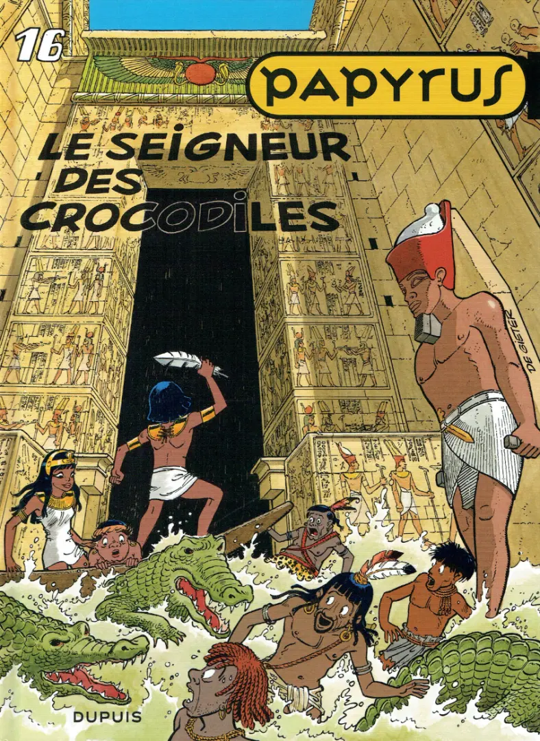 Couverture de l'album Papyrus Tome 16 Le seigneur des crocodiles
