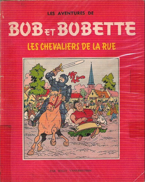 Couverture de l'album Bob et Bobette Tome 18 Les chevaliers de la rue