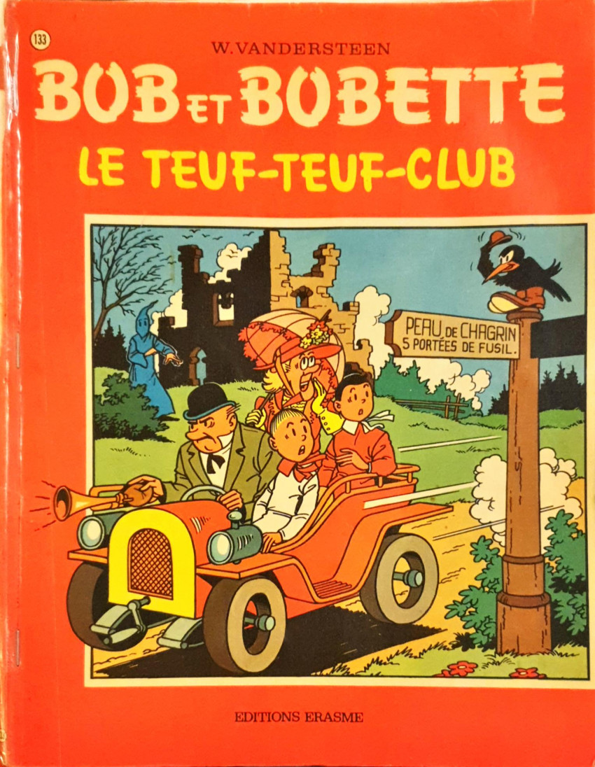Couverture de l'album Bob et Bobette Tome 133 Le Teuf-Teuf-Club