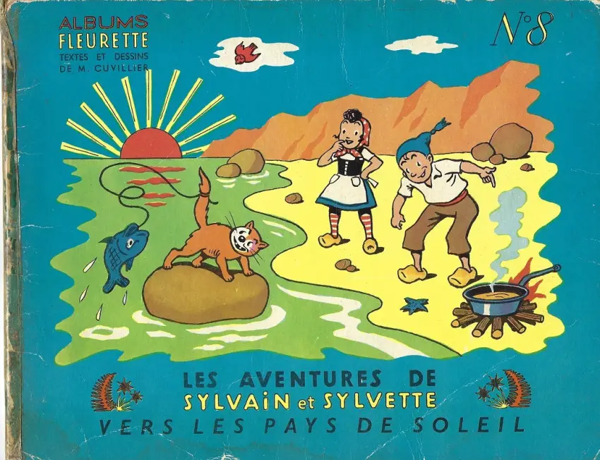 Couverture de l'album Sylvain et Sylvette Tome 8 Vers le pays de soleil