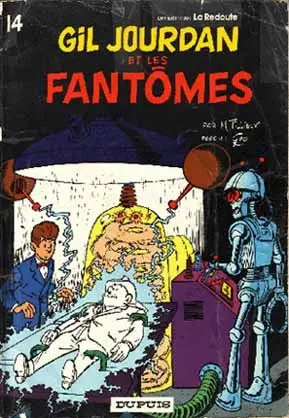Couverture de l'album Gil Jourdan Tome 14 Gil Jourdan et les fantômes
