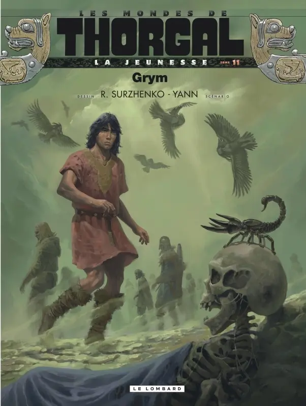 Couverture de l'album Les mondes de Thorgal - La Jeunesse de Thorgal Tome 11 Grym