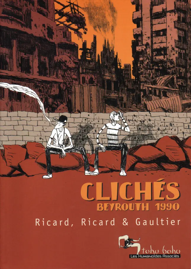 Couverture de l'album Clichés Beyrouth 1990