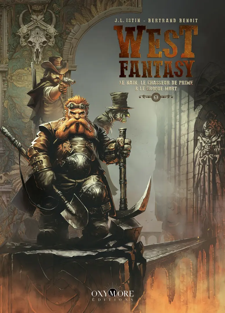 Couverture de l'album West Fantasy 1 Le Nain, le Chasseur de prime & le Croque-mort