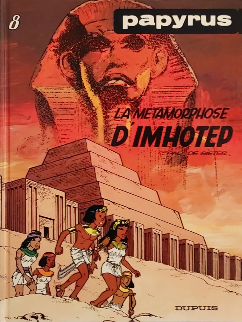 Couverture de l'album Papyrus Tome 8 La métamorphose d'Imhotep