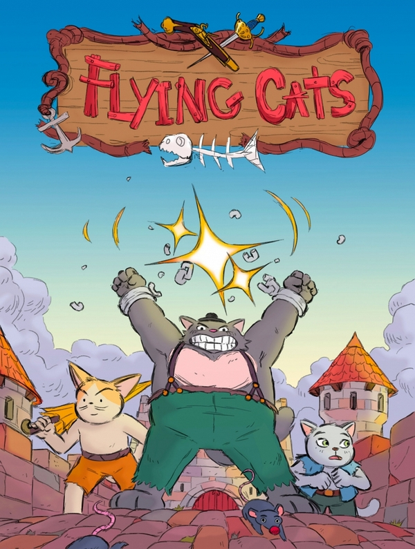 Couverture de l'album Flying cats La mer des rats