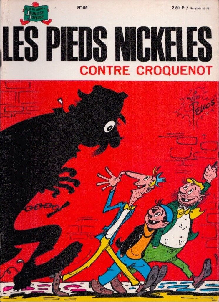 Couverture de l'album Les Pieds Nickelés Tome 59 Les Pieds Nickelés contre Croquenot