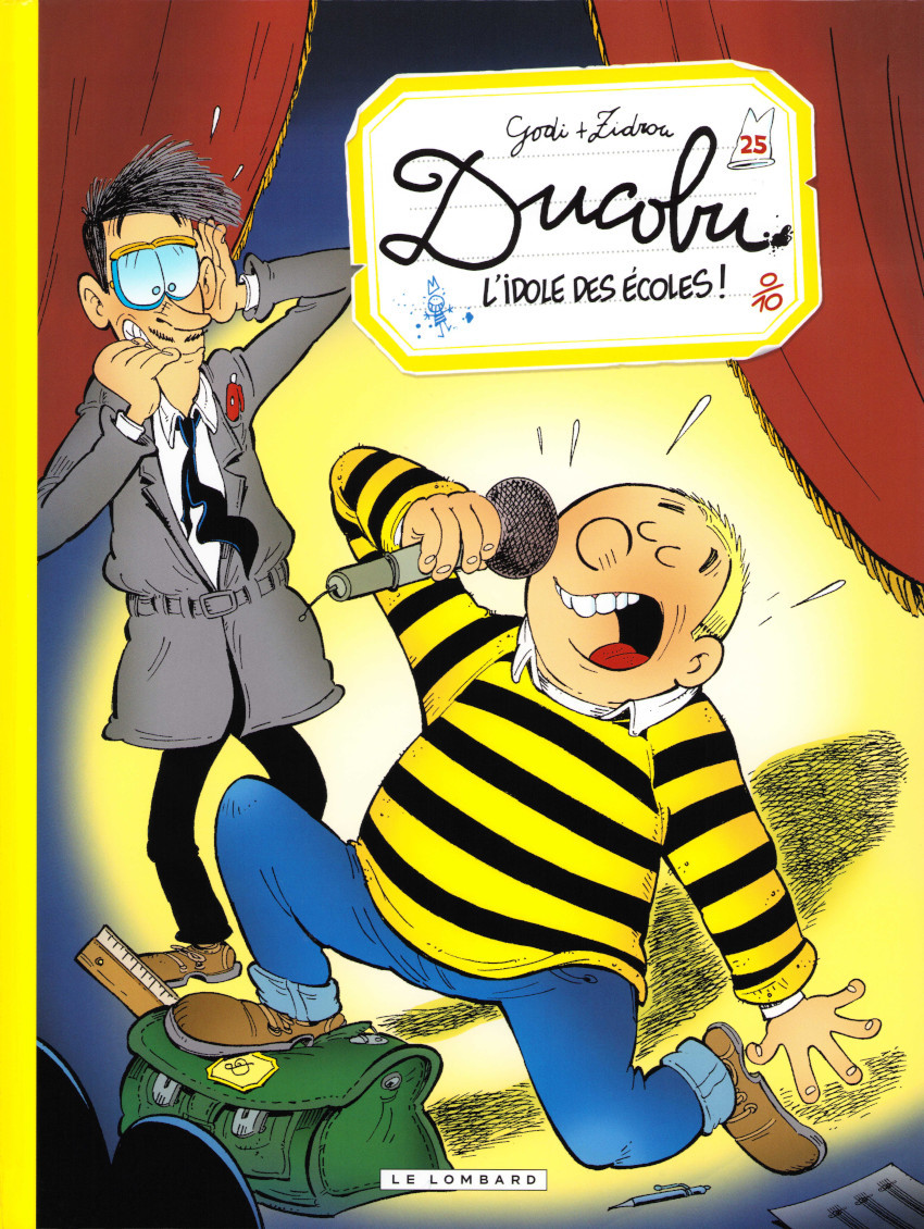 Couverture de l'album L'Élève Ducobu Tome 25 L'Idole des écoles!