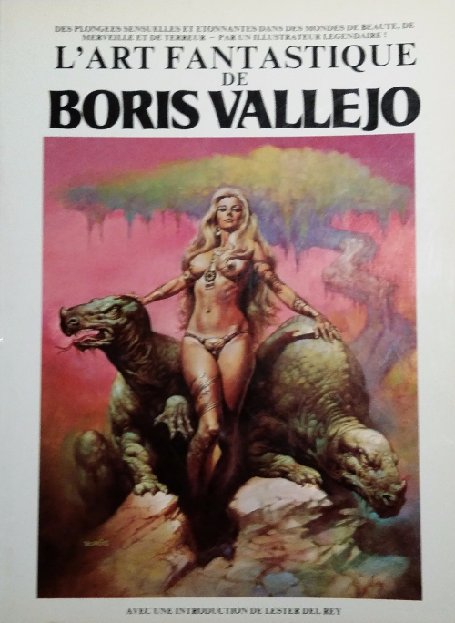 Couverture de l'album L'art fantastique de Boris Vallejo