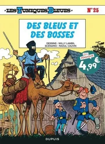 Couverture de l'album Les Tuniques Bleues Tome 25 Des Bleus et des bosses